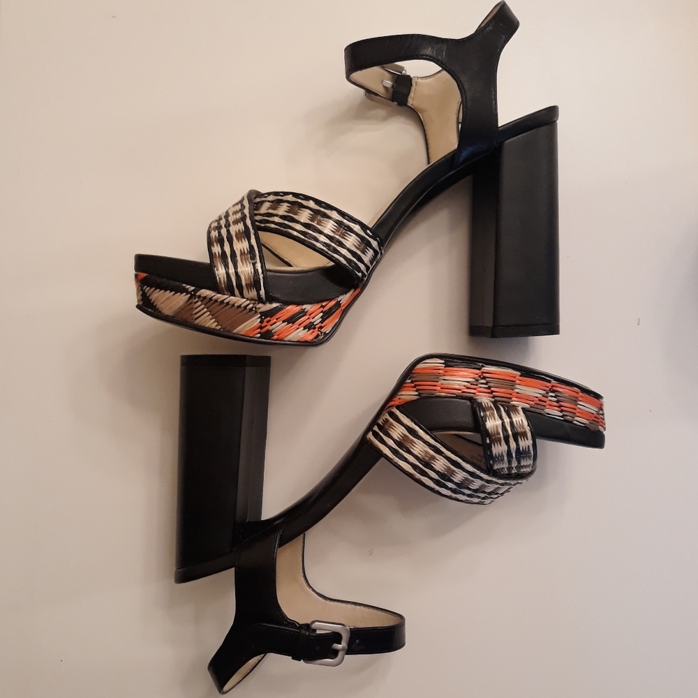 Nine West Carnation Platform Sandals